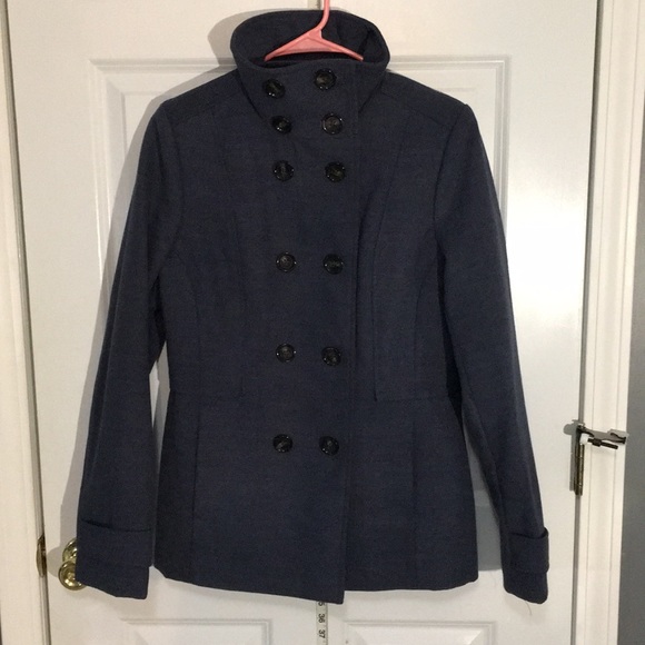 navy blue wool jacket❄️ - Picture 1 of 7